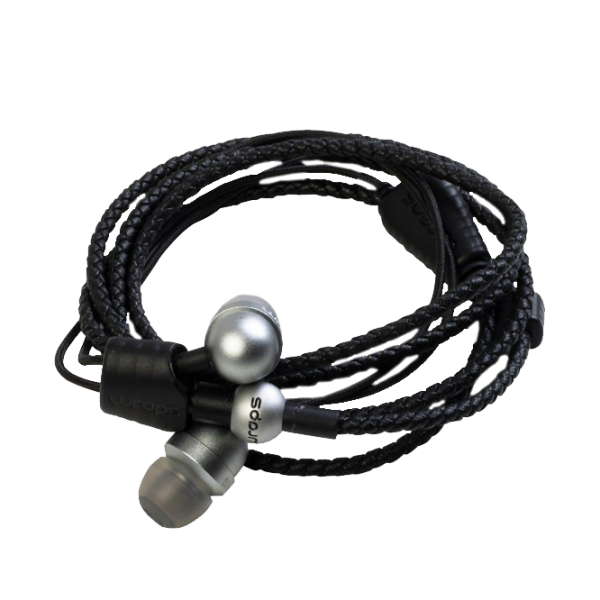 Căști Wraps Core Black Silver Cu fir/ Personal photo 1 Căști Wraps Core Black Silver Cu fir/ Personal photo 1