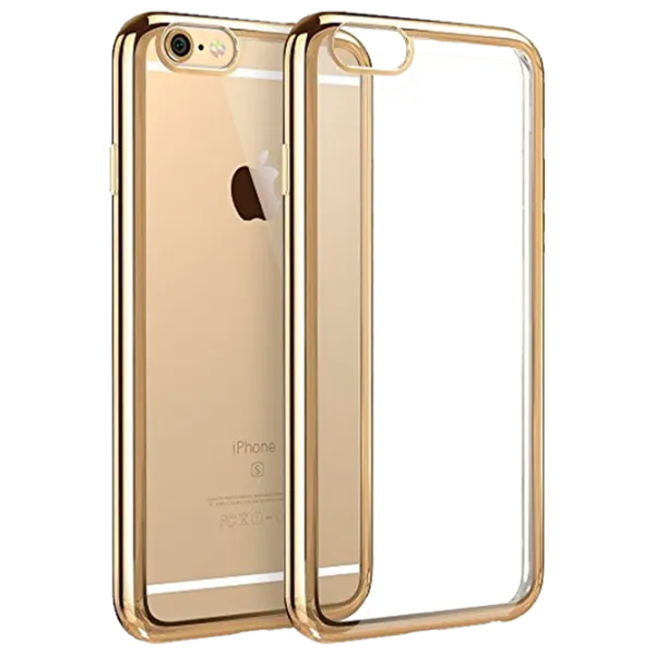 Husă pentru smartphone Apple iPhone 6/ 6S Hoco/ Back/ TPU/ Transparent Gold photo 1 Husă pentru smartphone Apple iPhone 6/ 6S Hoco/ Back/ TPU/ Transparent Gold photo 1