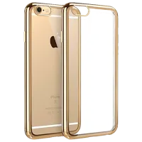 Чехол для смартфона Apple iPhone 6/ 6S Hoco/ Back/ TPU/ Прозрачный Золотой
