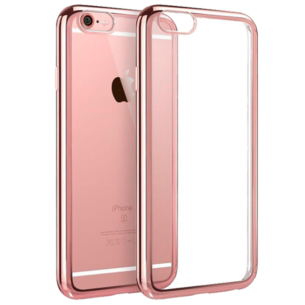 Husă pentru smartphone Apple iPhone 6/ 6S Hoco/ Back/ TPU/ Rose Gold photo 1