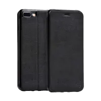 Husa Apple iPhone 7/8 Hoco Flip Cover/ TPU/Leather/ Black