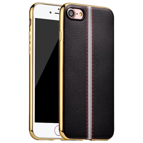 Чехол для смартфона Apple iPhone 7/ 8 Hoco/ Back/ TPU/ Золотой Черный photo 1 Чехол для смартфона Apple iPhone 7/ 8 Hoco/ Back/ TPU/ Золотой Черный photo 1
