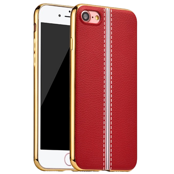 Чехол для смартфона Apple iPhone 7/ 8 Hoco/ Back/ TPU/ Золотой Красный photo 1