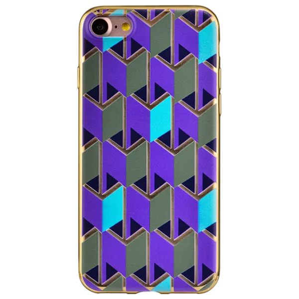 Husă pentru smartphone Apple iPhone 7/ 8 Hoco/ Back/ TPU/ Purple Blue photo 1