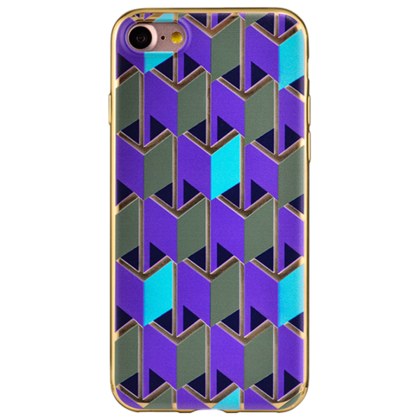 Husă pentru smartphone Apple iPhone 7/ 8 Hoco/ Back/ TPU/ Purple Blue photo 1