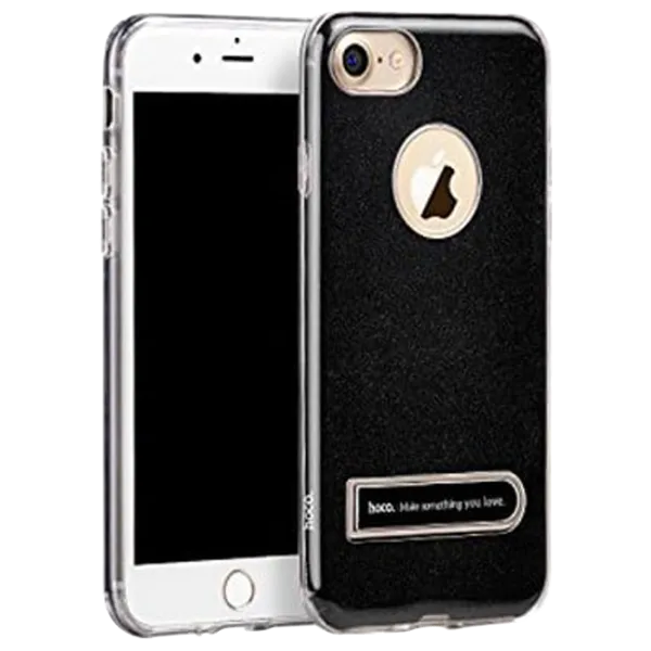 Чехол для смартфона Apple iPhone 7/ 8 Hoco/ Back/ TPU/ Glitter Черный photo 1