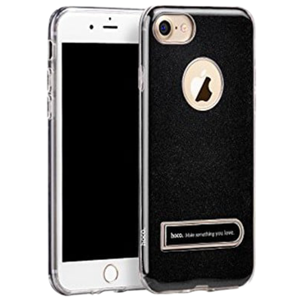 Чехол для смартфона Apple iPhone 7/ 8 Hoco/ Back/ TPU/ Glitter Черный photo 1