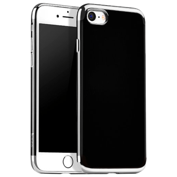 Чехол для смартфона Apple iPhone 7/ 8 Hoco/ Back/ TPU/ Черный Серебристый photo 1 Чехол для смартфона Apple iPhone 7/ 8 Hoco/ Back/ TPU/ Черный Серебристый photo 1