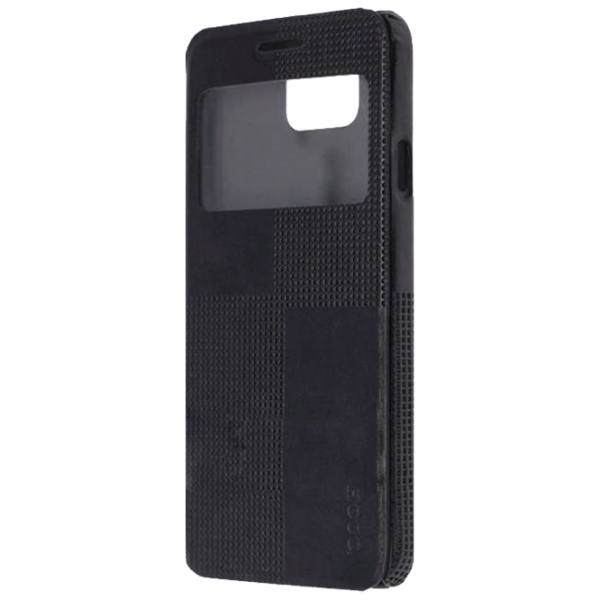 Чехол для смартфона Samsung Galaxy Alpha Hoco/ Flip Cover/ Кожа/ Черный photo 1 Чехол для смартфона Samsung Galaxy Alpha Hoco/ Flip Cover/ Кожа/ Черный photo 1