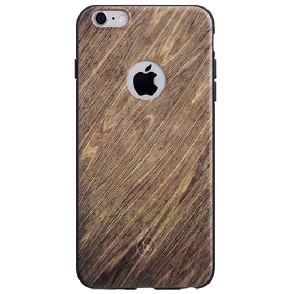 Husă pentru smartphone Apple iPhone 6/ 6S Hoco/ Back/ TPU/ Beech Wood Brown photo 1