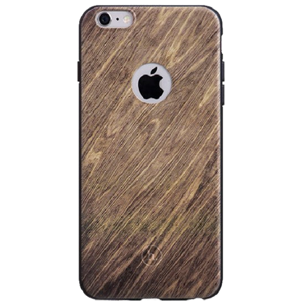 Husă pentru smartphone Apple iPhone 6/ 6S Hoco/ Back/ TPU/ Beech Wood Brown photo 1