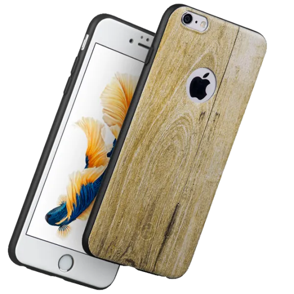 Husă pentru smartphone Apple iPhone 6/ 6S Hoco/ Back/ TPU/ Crude Wood Brown photo 1 Husă pentru smartphone Apple iPhone 6/ 6S Hoco/ Back/ TPU/ Crude Wood Brown photo 1