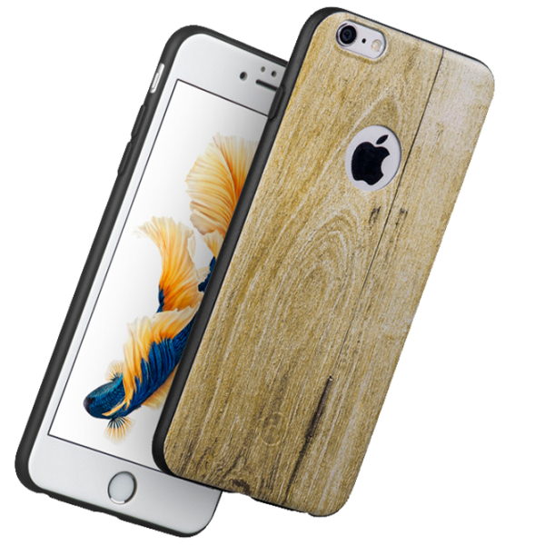Husă pentru smartphone Apple iPhone 6/ 6S Hoco/ Back/ TPU/ Crude Wood Brown photo 1 Husă pentru smartphone Apple iPhone 6/ 6S Hoco/ Back/ TPU/ Crude Wood Brown photo 1