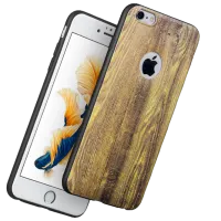 Чехол для смартфона Apple iPhone 6/ 6S Hoco/ Back/ TPU/ Elm Wood Коричневый