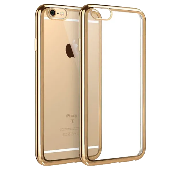 Husa Apple iPhone 6/6S Hoco Back/ TPU/ Gold photo 1
