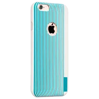 Чехол для смартфона Apple iPhone 6/ 6S Plus Hoco/ Back/ Кожа/ Синий