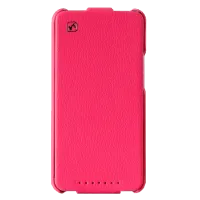 Husa HTC One M7 Hoco Open Flip/ PU/ Red
