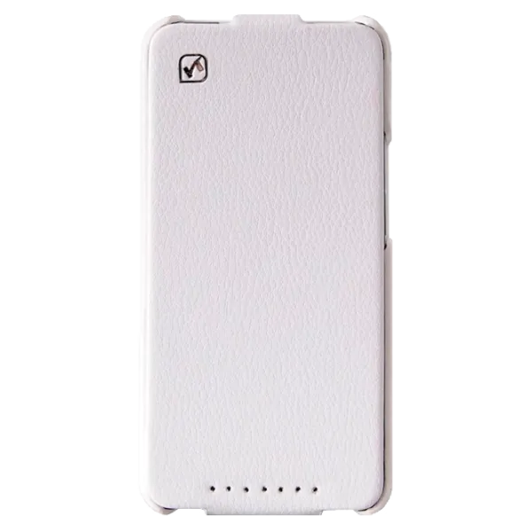 Husa HTC One M7 Hoco Open Flip/ PU/ White photo 1