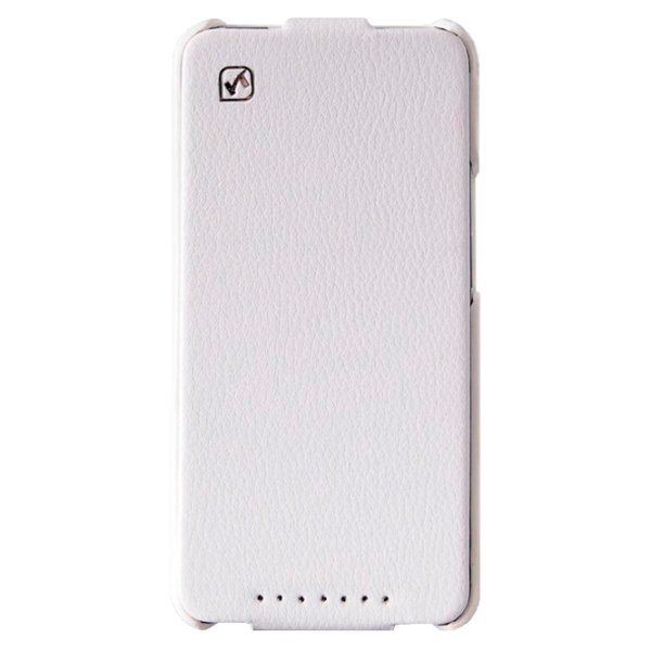 Husa HTC One M7 Hoco Open Flip/ PU/ White photo 1