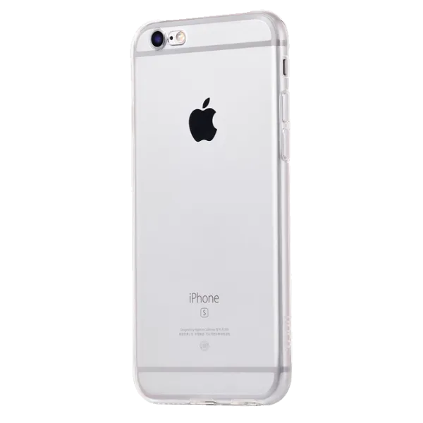 Husa Apple iPhone 6/6S Plus Hoco Back/ TPU/ Transparent White photo 1