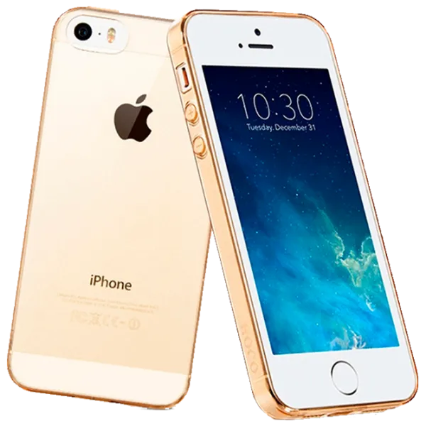 Husă pentru smartphone Apple iPhone 5/ 5S/ 5SE Hoco/ Back/ PP/ Gold photo 1 Husă pentru smartphone Apple iPhone 5/ 5S/ 5SE Hoco/ Back/ PP/ Gold photo 1