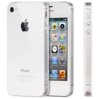 Чехол для смартфона Apple iPhone 4/ 4S Hoco/ Back/ TPU/ Белый Прозрачный