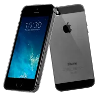 Husa Apple iPhone 5/5S/5SE Hoco Back/ Leather/ Black