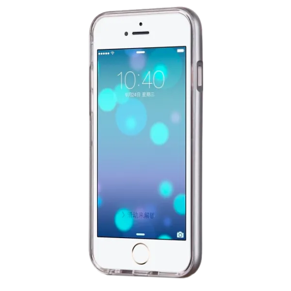 Husa Apple iPhone 6/6S Hoco Back/ TPU/PP/ Silver photo 1