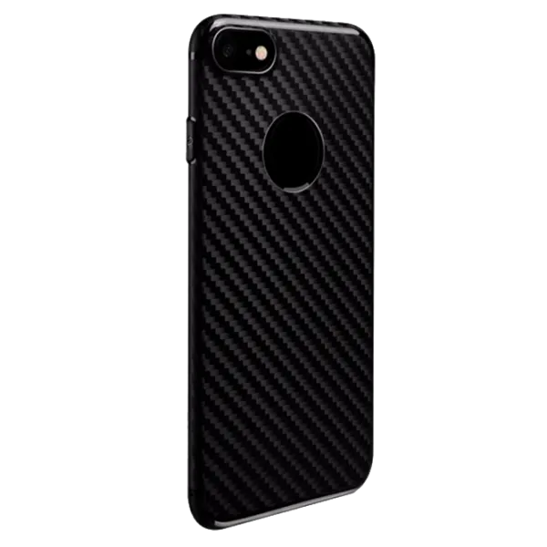 Husa Apple iPhone 7/8 Plus Hoco Back/ TPU/ Carbon Black photo 1