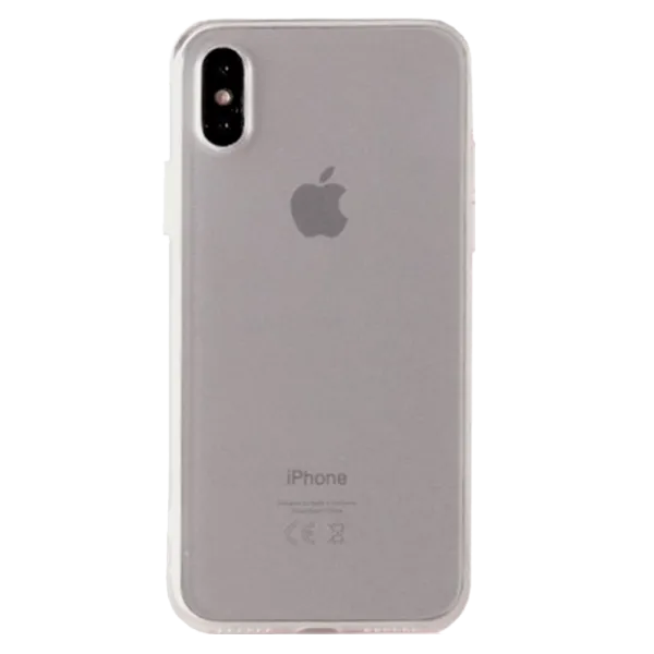 Husa Apple iPhone X Hoco Back/ PP/ Transparent White photo 1