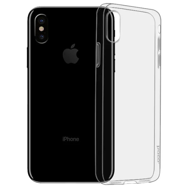 Чехол для смартфона Apple iPhone X Hoco/ Back/ TPU/ Черный photo 1 Чехол для смартфона Apple iPhone X Hoco/ Back/ TPU/ Черный photo 1