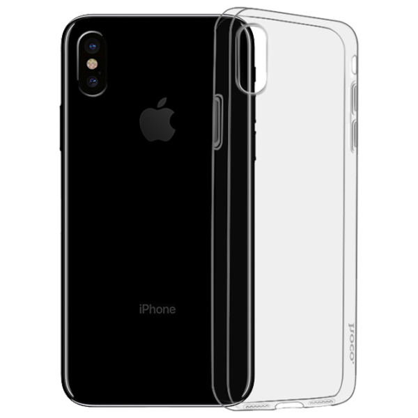 Чехол для смартфона Apple iPhone X Hoco/ Back/ TPU/ Черный photo 1 Чехол для смартфона Apple iPhone X Hoco/ Back/ TPU/ Черный photo 1