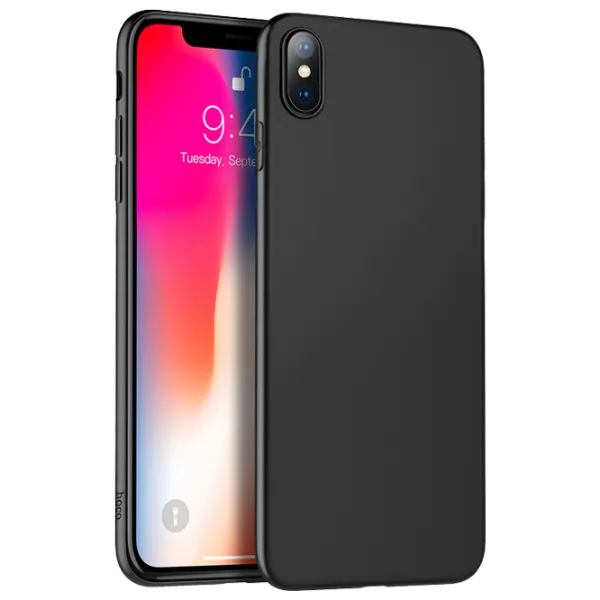 Чехол для смартфона Apple iPhone X Hoco/ Back/ TPU/ Черный photo 1 Чехол для смартфона Apple iPhone X Hoco/ Back/ TPU/ Черный photo 1