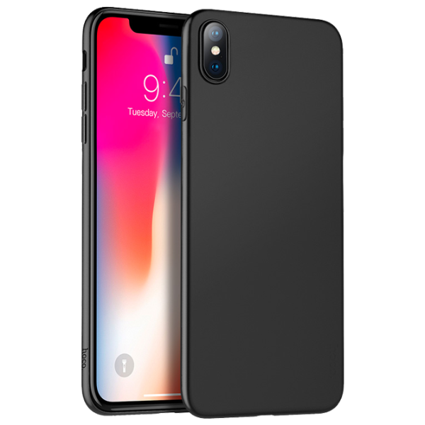 Чехол для смартфона Apple iPhone X Hoco/ Back/ TPU/ Черный photo 1 Чехол для смартфона Apple iPhone X Hoco/ Back/ TPU/ Черный photo 1
