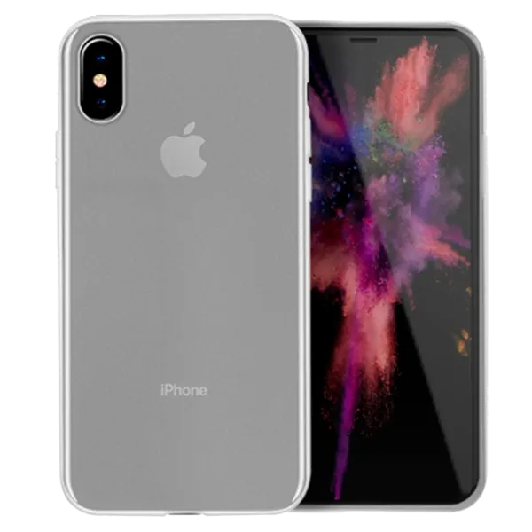 Чехол Apple iPhone X Hoco Back/ TPU/ Transparent Белый photo 1