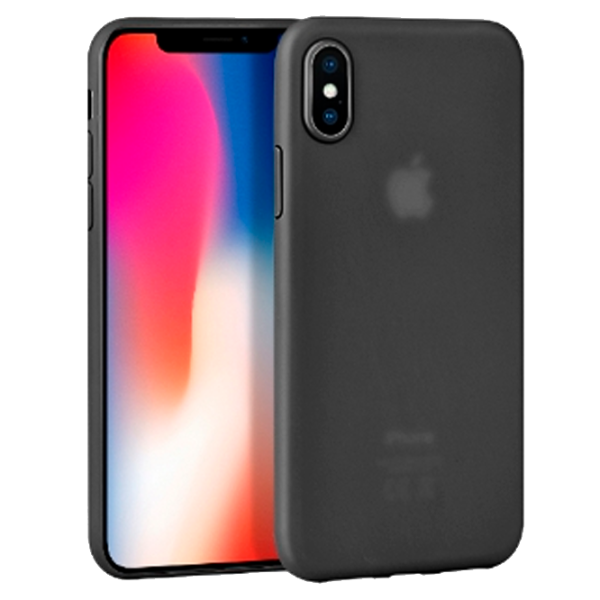 Husa Apple iPhone X Hoco Back/ PP/ Black photo 1