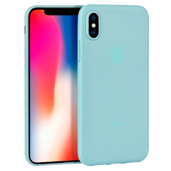 Husa Apple iPhone X Hoco Back/ PP/ Blue photo 1