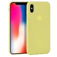Husa Apple iPhone X Hoco Back/ PP/ Yellow