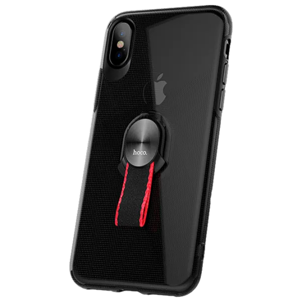 Чехол для смартфона Apple iPhone X Hoco/ Back/ TPU/ PC/ Красный Черный photo 1