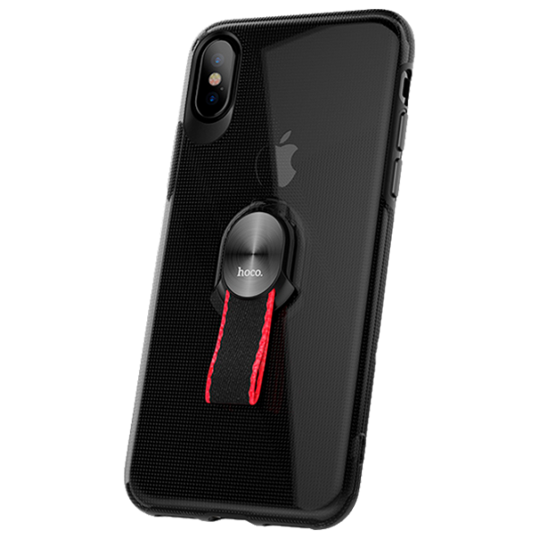 Чехол для смартфона Apple iPhone X Hoco/ Back/ TPU/ PC/ Красный Черный photo 1