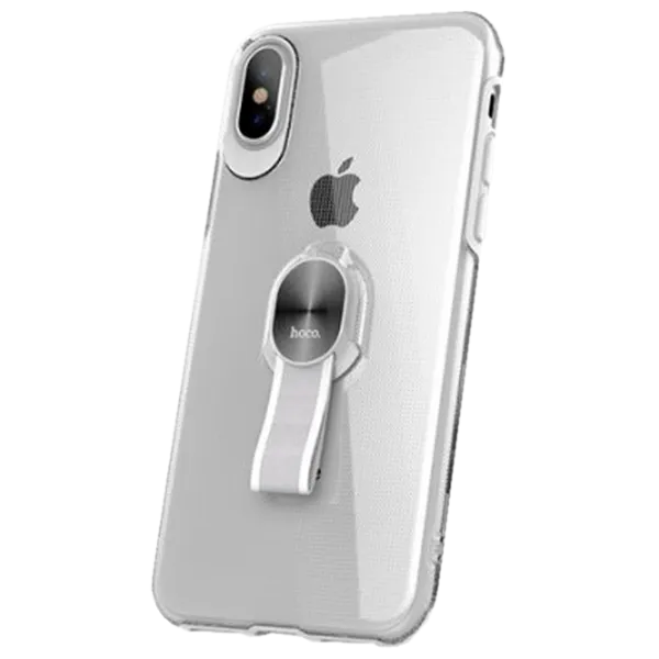 Чехол для смартфона Apple iPhone X Hoco/ Back/ TPU/ PC/ Прозрачный Белый photo 1