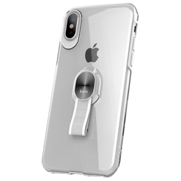 Чехол для смартфона Apple iPhone X Hoco/ Back/ TPU/ PC/ Прозрачный Белый photo 1