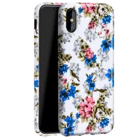 Чехол для смартфона Apple iPhone X Hoco/ Back/ TPU/ Fresh Magnolia Белый