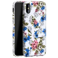 Чехол для смартфона Apple iPhone X Hoco/ Back/ TPU/ Retro Rose Белый