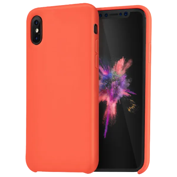 Чехол для смартфона Apple iPhone X Hoco/ Back/ TPU/ PC/ Apricot Оранжевый photo 1
