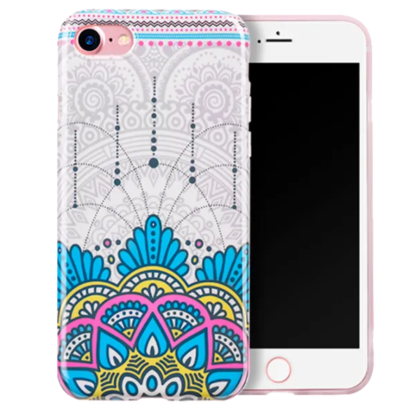 Чехол для смартфона Apple iPhone 7/ 8 Plus Hoco/ Back/ TPU/ Белый Синий photo 1