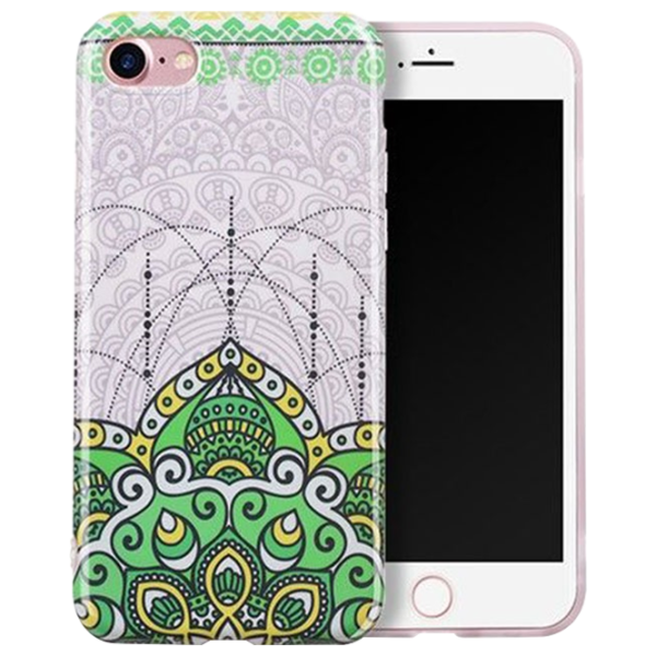 Чехол для смартфона Apple iPhone 7/ 8 Plus Hoco/ Back/ TPU/ Белый Зелёный photo 1 Чехол для смартфона Apple iPhone 7/ 8 Plus Hoco/ Back/ TPU/ Белый Зелёный photo 1
