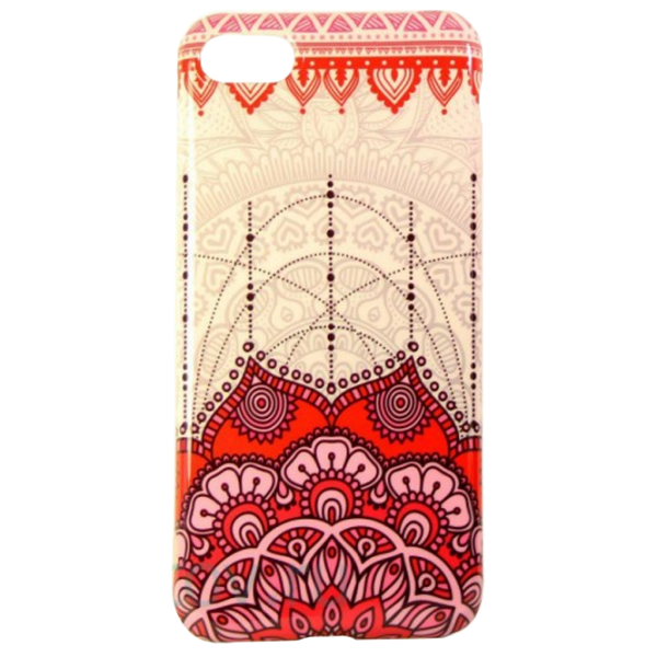 Чехол для смартфона Apple iPhone 7/ 8 Plus Hoco/ Back/ TPU/ Белый Красный photo 1 Чехол для смартфона Apple iPhone 7/ 8 Plus Hoco/ Back/ TPU/ Белый Красный photo 1