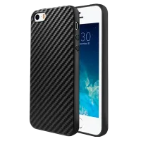 Husa Apple iPhone 5/5S/5SE Hoco Back/ TPU/ Carbon Black