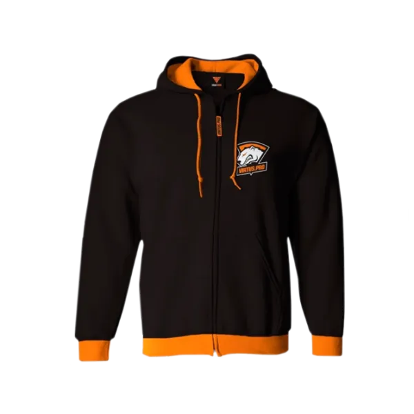 Hanorac  Virtus.pro Zipped  Black/ M photo 1 Hanorac  Virtus.pro Zipped  Black/ M photo 1